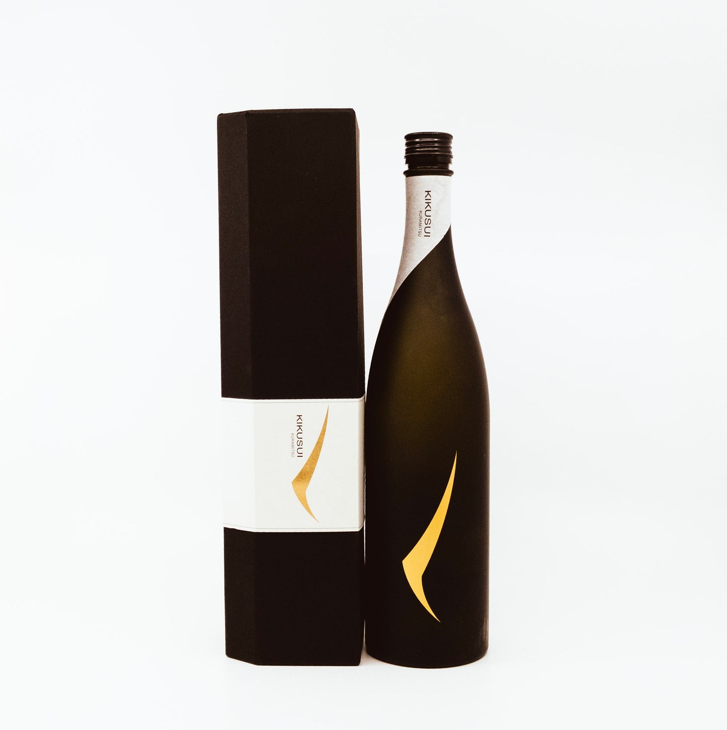 wine bottle next to box