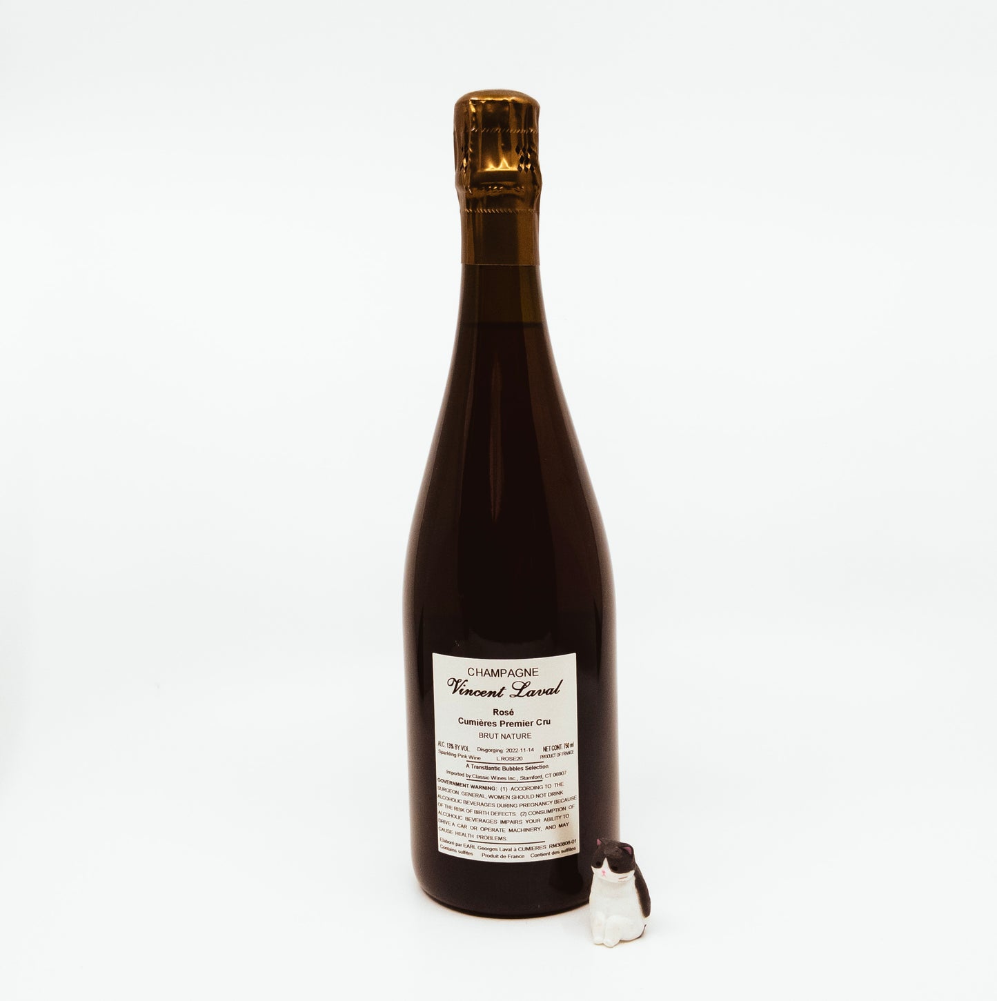 George Laval Vincent Rose Cumieres 1er Cru Brut Nature