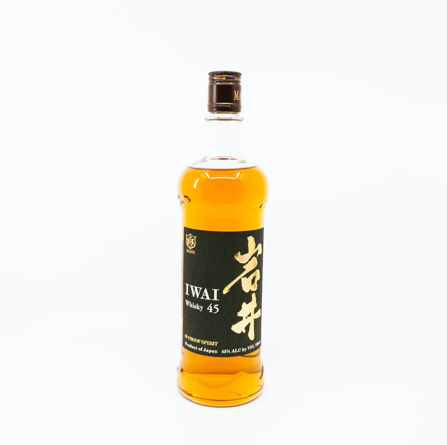 bottle of iwai whisky