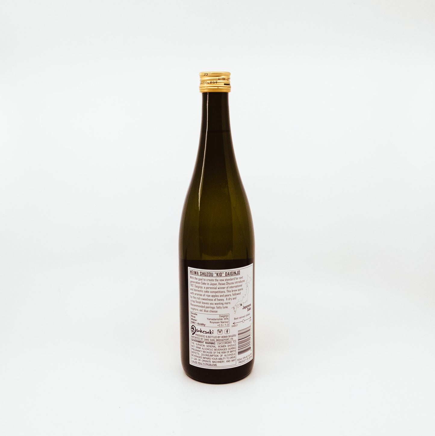 Heiwa Shuzo KID "Daiginjo" [720ml]