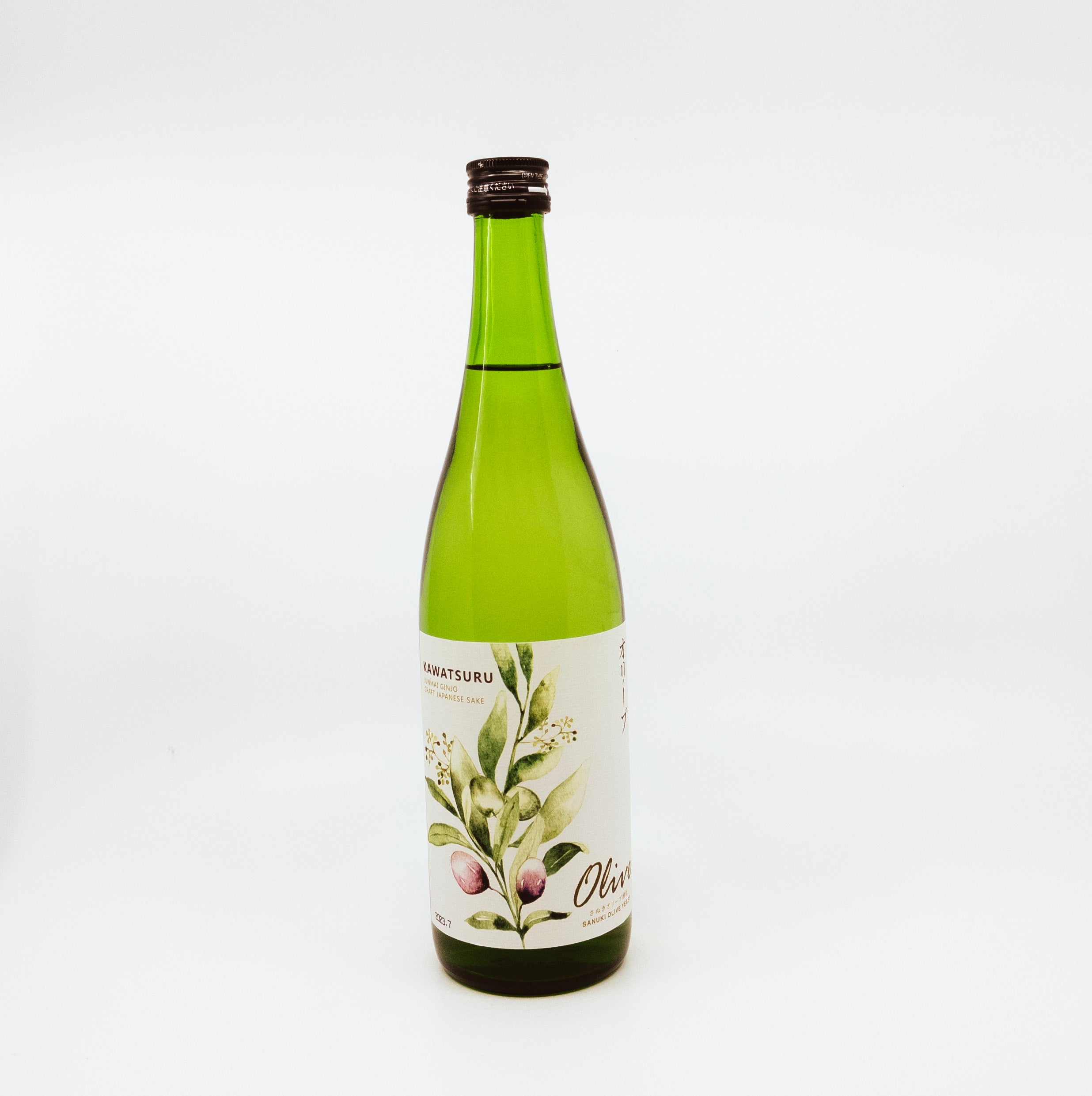 Kawatsuru Olive Junmai Ginjo [720ml] – Bin Bin Sake New York