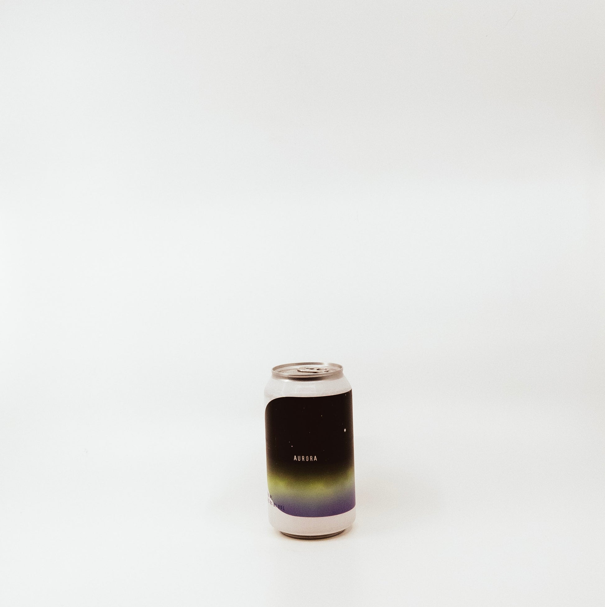 can with black label