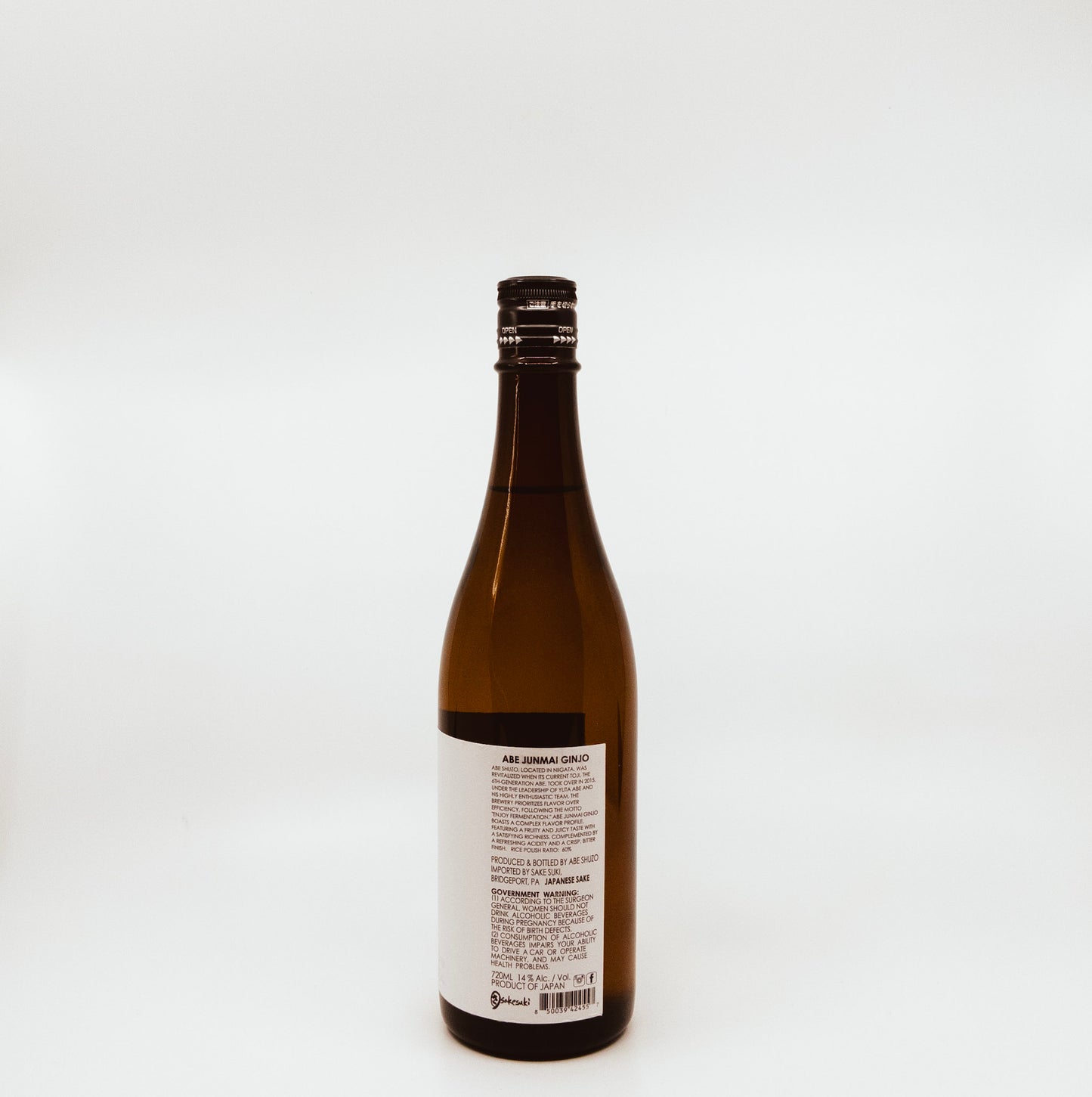 ABE "Junmai Ginjo" [720ml]
