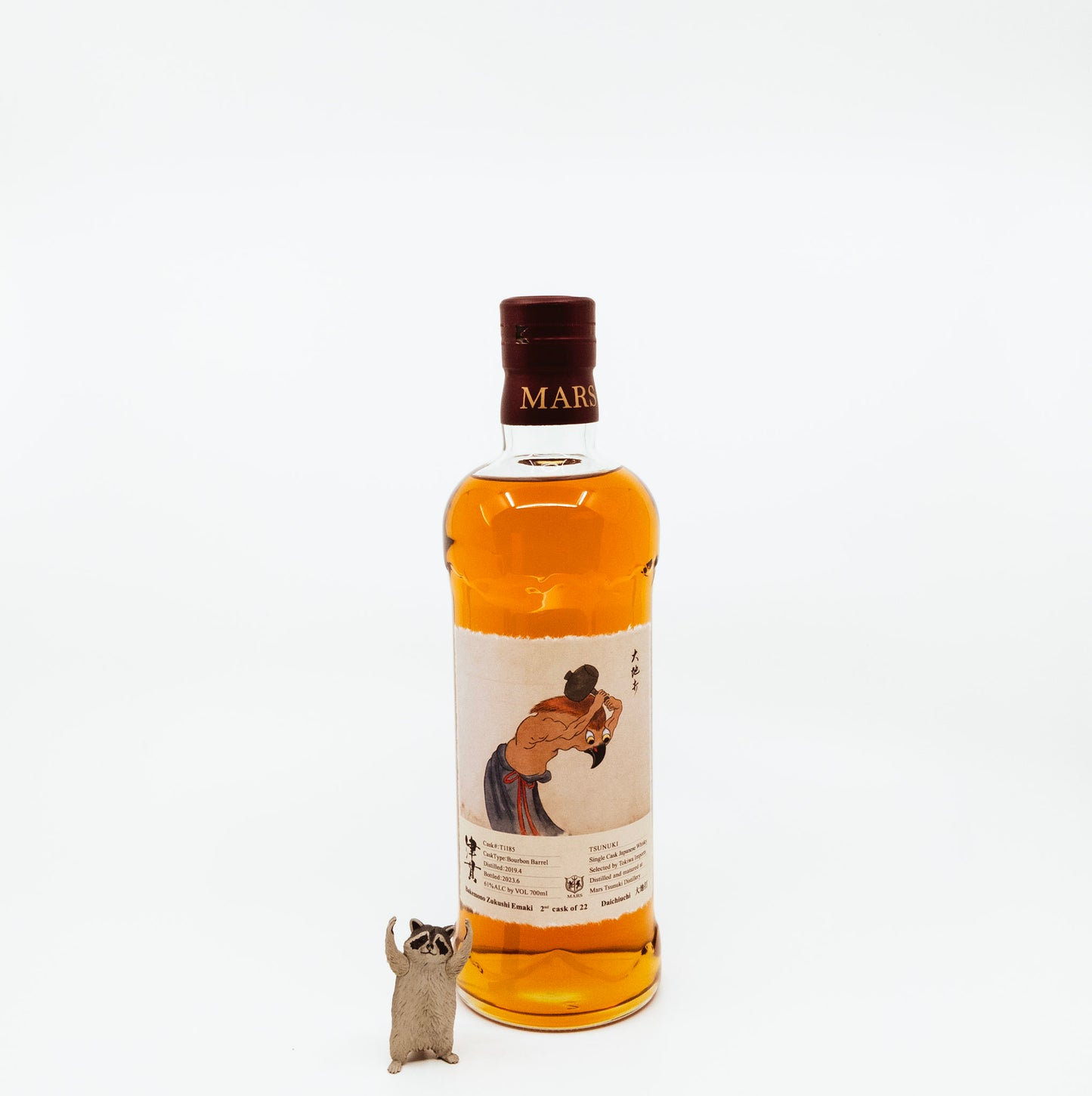 Single Malt Whisky, 'Tsunuki Bakemono - Single Cask T1185', Mars Whisky