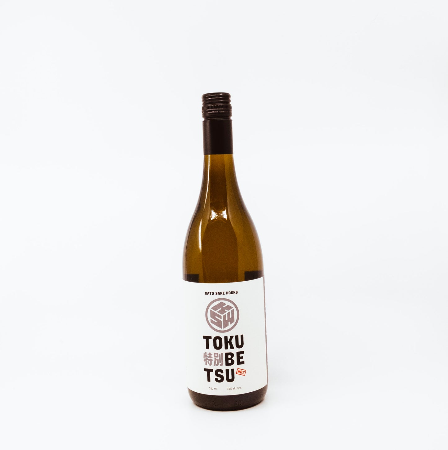 bottle of toku be tsu wine
