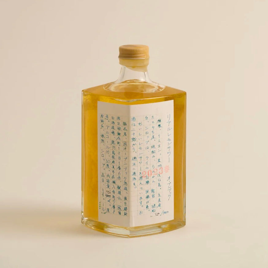 Open Book "Real Lemon Sour" Japanese Lemon Liqueur [750ml]