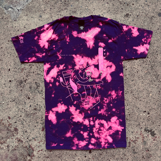 Peaboy x Bin Bin Sake “have a wine” T-Shirt Purple (Dyed)