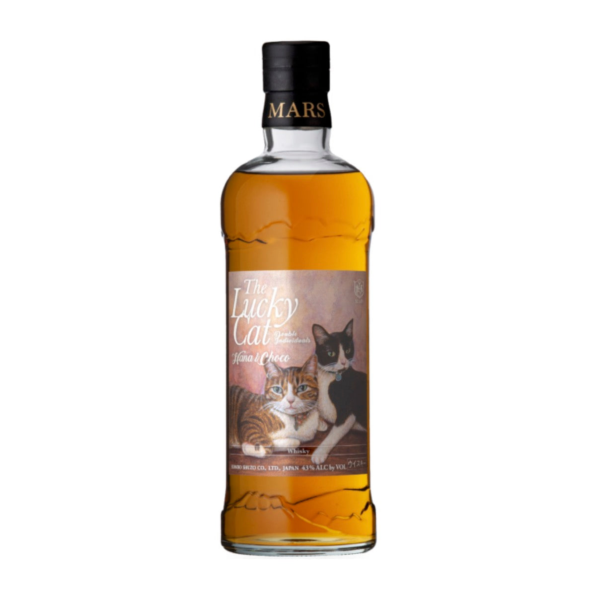 Mars Distillery 'The Lucky Cat, Hana and Choco' Whisky