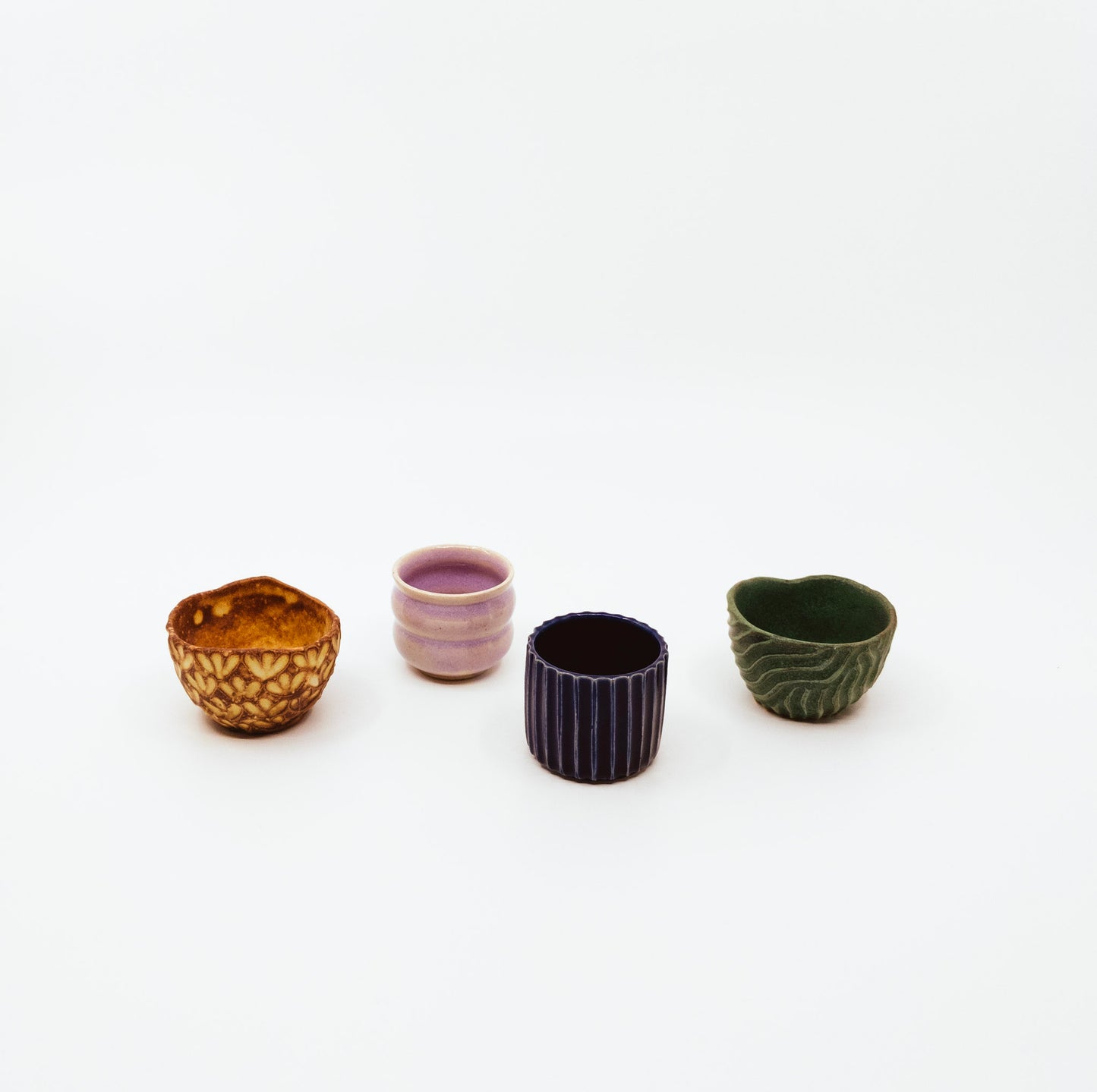 four small bowls
