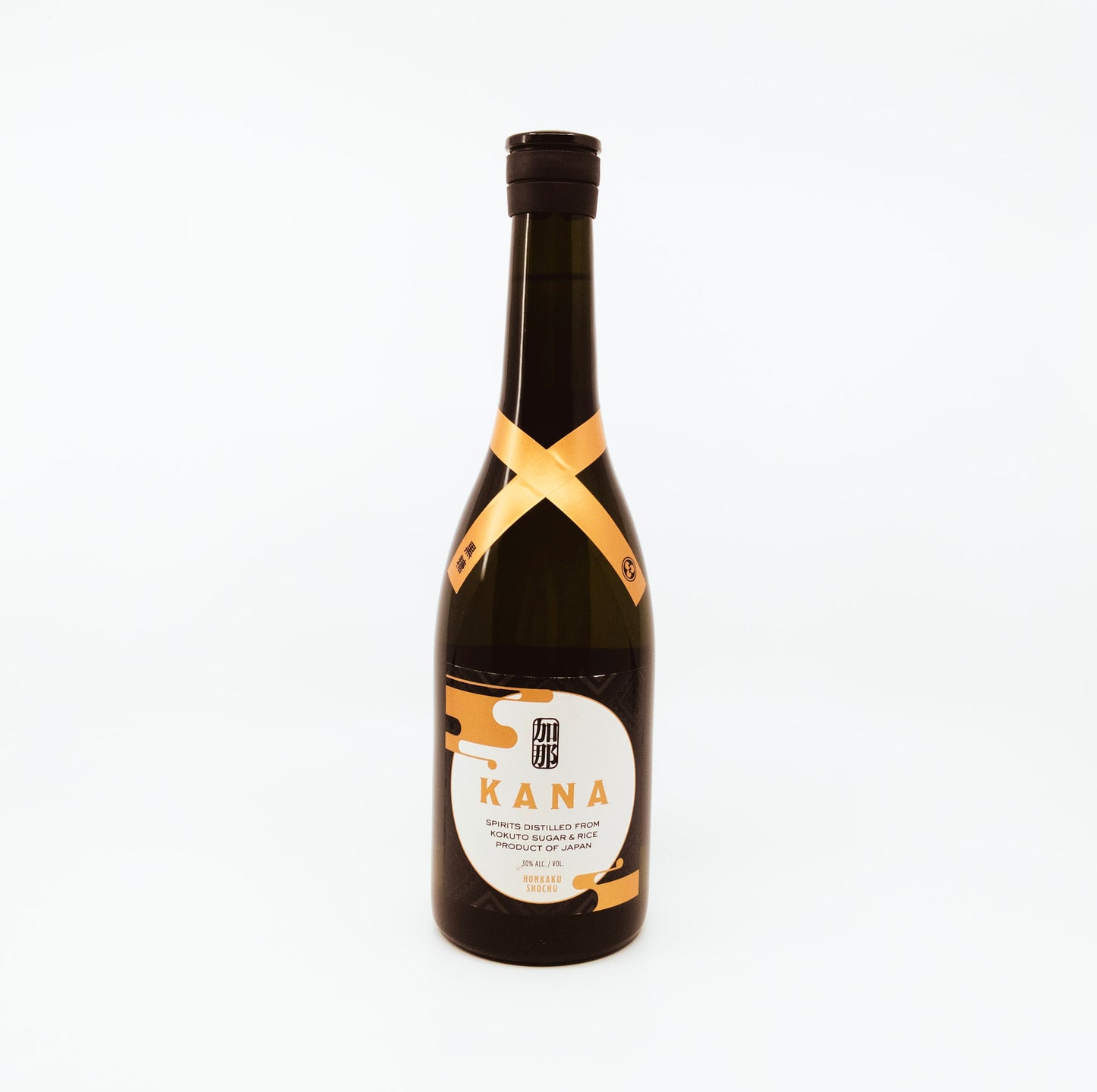 bottle of kana with white label