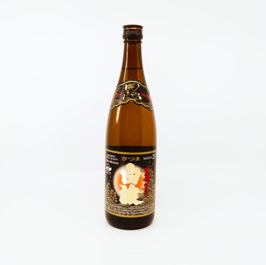 bottle with chinese lettering on label