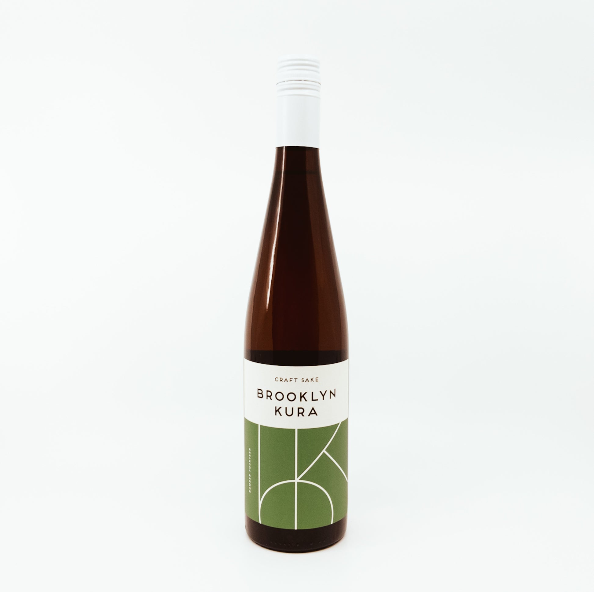 bottle of brooklyn kura with green on label